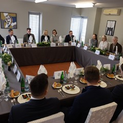 Setkání a oběd s majiteli úspěšných firem Středočeského kraje, Poděbrady, 7.3. 2024, foto: Zuzana Bönisch