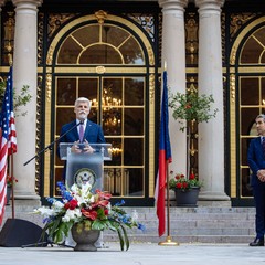 Prezident republiky se zúčastnil recepce pořádané u příležitosti Dne nezávislosti Spojených států amerických  