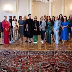 Setkání s módními návrhářkami a návrháři, Pražský hrad, 20.5.2024, foto: Zuzana Bönisch