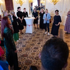 Setkání s módními návrhářkami a návrháři, Pražský hrad, 20.5.2024, foto: Zuzana Bönisch