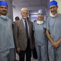 Oficiální návštěva Jordánského hášimovského království, nemocnice Al Khalidi v Ammánu, 28.5.2024, foto: Zuzana Bönisch