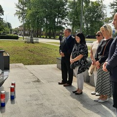 Návštěva Chorvatské republiky, památník padlým ve Vlastenecké válce, Ivanovo Selo, 28.5.2024, foto: archiv KPR