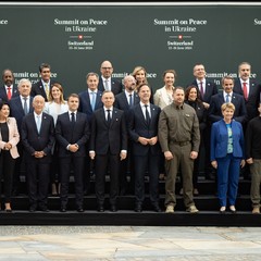 Prezident republiky na summitu o míru na Ukrajině, Bürgenstock u Lucernu, 15.6.2024, foto: Zuzana Bönisch