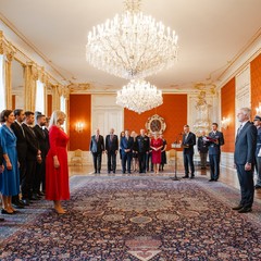 Prezident republiky udělil nejvyšší státní vyznamenání slovenské prezidentce Zuzaně Čaputové, Pražský hrad, 13.6.2024, foto: Tomáš Fongus