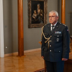 Prezident republiky propůjčil hodnost brigádního generála, Pražský hrad, 3.7.2024, foto: Tomáš Fongus
